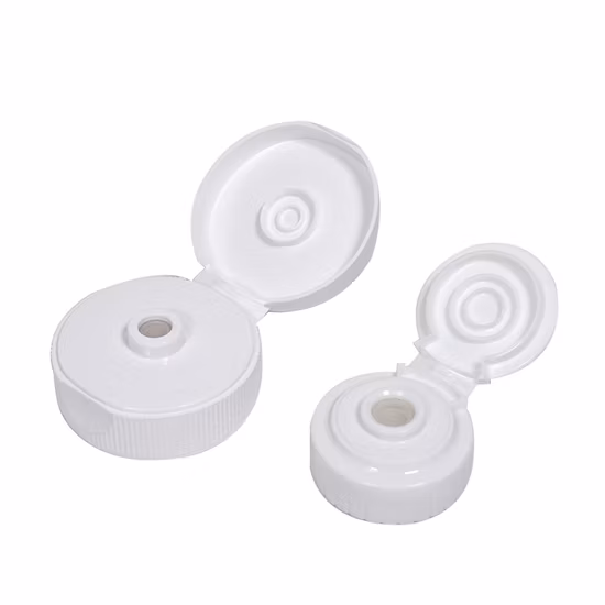 Manufacture Plastic PP Screw Lid with Ribbed CRC Cap with Induction Seal Plastic Cap for Cosmetic Bottle Package