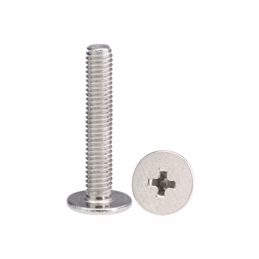 304 Stainless Steel Thin Head Large Flat Head Screw Cross Flat Head Machine M2 M2.5 M3 M4 M5 M6